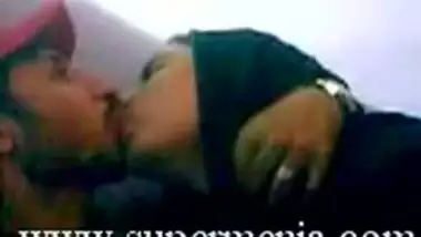 lovers kissing so hot in a privete home