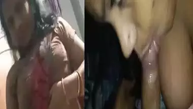 Mouth watery dick sucking of horny married bhabhi